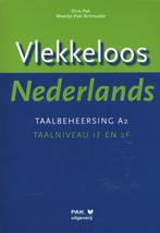 Vlekkeloos Nederlands Taalbeheersing A2 taalniveau 1F en 2F, Boeken, Gelezen, Verzenden, Dick Pak, Maartje Pak-Schreuder