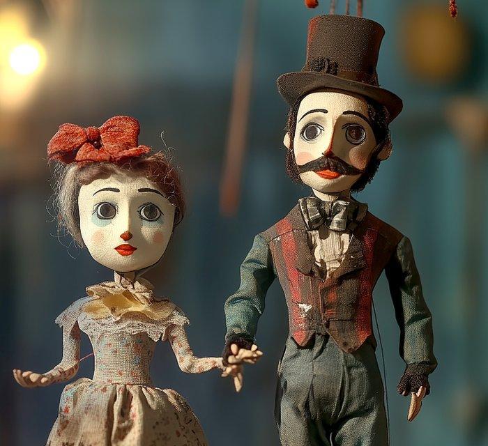 Monady (1999) - Circus Lovers, Antiek en Kunst, Kunst | Designobjecten