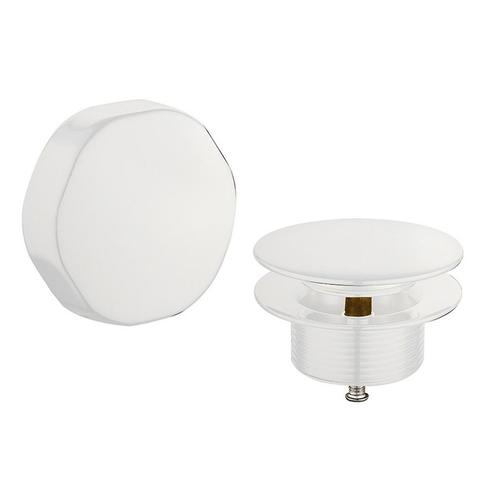 Knop/plug Badoverloop Nora BWS Glans Wit, Doe-het-zelf en Verbouw, Sanitair, Overige typen, Nieuw, Ophalen of Verzenden