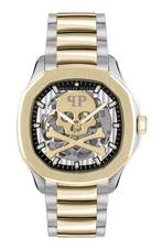 Philipp Plein $keleton $pectre PWRAA0323 automatisch horloge, Nieuw, Overige merken, Staal, Staal