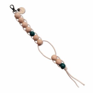 Golf Slagenteller met Ronde houten Kralen - Katoen - beschikbaar voor biedingen