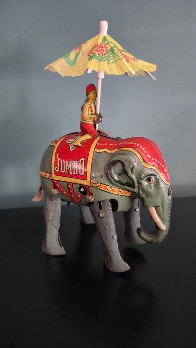 Blömer & Schuler - Blikken speelgoed - Jumbo Walking, Antiek en Kunst, Antiek | Speelgoed