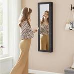 Sieradenkast met Spiegel –LED Verlichting, Slot en Deurmonta, Huis en Inrichting, Kasten | Overige, Verzenden, Nieuw