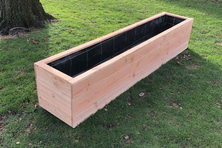 Rockwood® Plantenbak Douglas 2.50m Gratis, Kant en klaar, Tuin en Terras, Overige Tuin en Terras, Nieuw, Ophalen of Verzenden