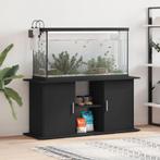 vidaXL Aquariumstandaard 121x41x58 cm bewerkt hout zwart, Dieren en Toebehoren, Verzenden, Nieuw