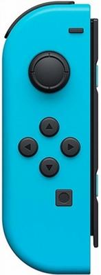 Nintendo Switch Joy-Con Controller Left (Neon Blue) (Los)..., Spelcomputers en Games, Gebruikt, Verzenden