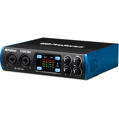Presonus Studio 26c USB-C audio interface, Audio, Tv en Foto, Professionele Audio-, Tv- en Video-apparatuur, Verzenden
