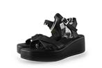 Sandalen in maat 40 Zwart | 10% extra korting, Verzenden, Zwart, Sandalen of Muiltjes, Zo goed als nieuw