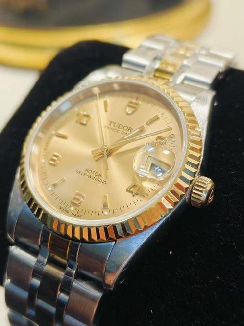 Tudor - Prince Date - 74000 Gold Dial - Heren - 2000-2010, Sieraden, Tassen en Uiterlijk, Horloges | Antiek