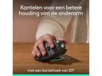 Logitech MX Ergo S - Draadloze Muis - Ergonomisch -, Verzenden, Zo goed als nieuw