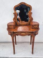 Wandtafel - Brons, Glas, Hout, Antiek en Kunst