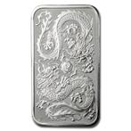 Perth Mint - Rectangle Dragon 1 oz 2020 - zilver muntbaar, Postzegels en Munten, Verzenden, Losse munt, Zilver