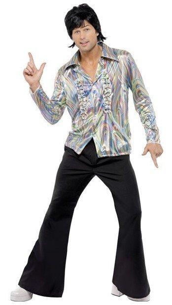 Jaren 70 retro kostuum man, Kleding | Heren, Carnavalskleding en Feestkleding, Nieuw, Ophalen of Verzenden