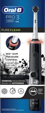 Oral-B Pro 3 3000 - Elektrische Tandenborstel - Zwart, Verzenden, Nieuw