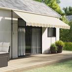 vidaXL Vervangingsdoek voor luifel gestreept 4x3 m, Tuin en Terras, Zonneschermen, Verzenden, Nieuw