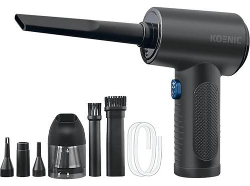 Koenic -  Kvbr 11124 Kruimelzuiger  - Antraciet/blauw, Witgoed en Apparatuur, Stofzuigers, Nieuw, Reservoir, Minder dan 1200 watt