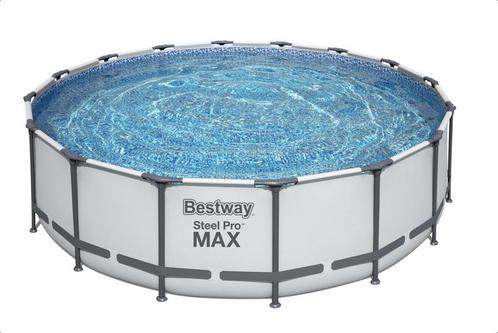 Bestway Steel Pro MAX zwembad - 488 x 122 cm, Tuin en Terras, Zwembaden, Nieuw, Verzenden