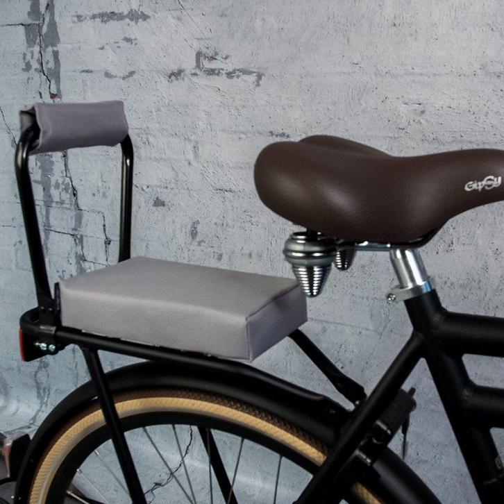 Ohmiomine Rugsteuntje Rugleuning  Grijs  Ohmiomine rugkussen, Fietsen en Brommers, Fietsaccessoires | Fietsstoeltjes, Nieuw, Verzenden