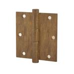Kogellagerscharnier recht 89x89mm - mat brons, Doe-het-zelf en Verbouw, Hang- en Sluitwerk, Verzenden, Nieuw