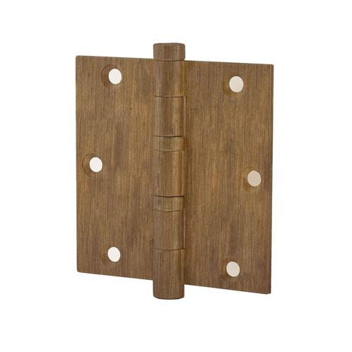 Kogellagerscharnier recht 89x89mm - mat brons, Doe-het-zelf en Verbouw, Hang- en Sluitwerk, Nieuw, Verzenden