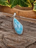 Zilveren juweel van 925 met Larimar van topkwaliteit. -
