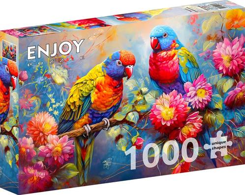 Tropical Companions Puzzel (1000 stukjes) | Enjoy Puzzle -, Hobby en Vrije tijd, Denksport en Puzzels, Nieuw, Verzenden