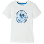 vidaXL Kindershirt 116 ecru, Verzenden, Nieuw