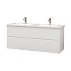 Badkamermeubel BWS Hayat 120x45x50 cm Wit, Ophalen of Verzenden, Nieuw, Bad