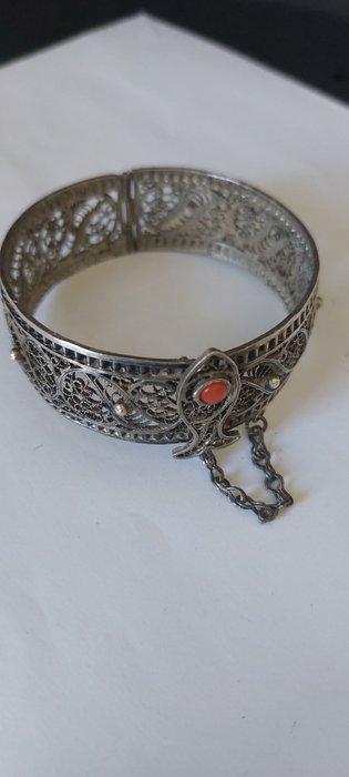 Zonder Minimumprijs - Armband Zilver Koraal, Sieraden, Tassen en Uiterlijk, Armbanden