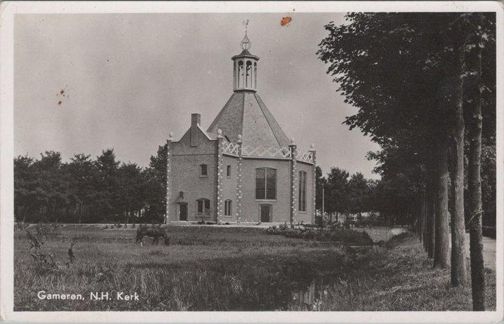 GAMEREN - N.H. Kerk, Verzamelen, Ansichtkaarten | Nederland, Verzenden