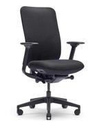 Zinnia bureaustoel, pure black., Huis en Inrichting, Bureaustoelen, Ophalen of Verzenden, Ergonomisch, Gebruikt