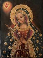 Cuzco School - Virgin of Sorrows - 41 x 31 cm