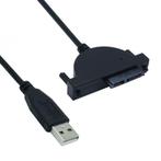 SATA Adapterkabel - SATA naar USB-A (m) - USB 2.0 - SSD -, Computers en Software, Pc- en Netwerkkabels, Verzenden, Nieuw