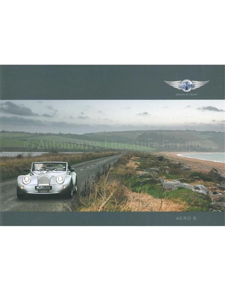 2008 MORGAN AERO 8 BROCHURE ENGLISH, Boeken, Auto's | Folders en Tijdschriften