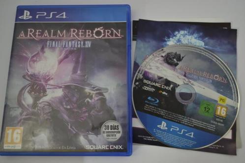 Final Fantasy XIV - A Realm Reborn - Online (PS4), Spelcomputers en Games, Games | Sony PlayStation 4, Zo goed als nieuw, Online