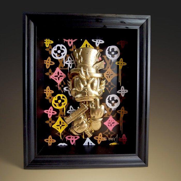 José de Pazos - Mc Duck x Vuitton Graffiti - NO Reserve, Antiek en Kunst, Kunst | Designobjecten