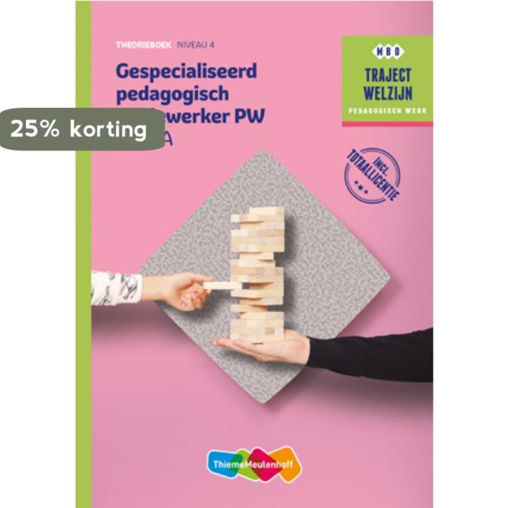 Traject Combipakket Gespecialiseerd pedagogisch medewerker, Boeken, Gezondheid, Dieet en Voeding, Zo goed als nieuw, Verzenden