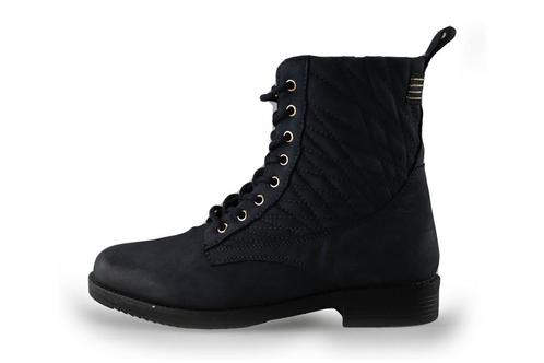Manfield Veterboots in maat 40 Blauw | 10% extra korting, Kleding | Dames, Schoenen, Blauw, Gedragen, Overige typen, Verzenden