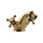 Bidetmengkraan Sapho Antea 2-knop Gebogen 7.2 cm Brons, Ophalen of Verzenden, Nieuw, Kraan