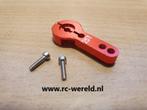 aluminium servo arm rood (verzending € 1,75), Hobby en Vrije tijd, Modelbouw | Boten en Schepen, Ophalen of Verzenden, Nieuw