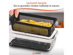 Lekro Groentesnijder met Glazen Ovenschaal - Mandoline, Verzenden, Nieuw