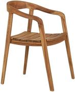 2dekans | House Nordic Eetkamerstoel Otero - Teak - Naturel, Huis en Inrichting, Stoelen, Ophalen of Verzenden, Zo goed als nieuw