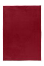 Wasbaar Vloerkleed | Pouffy | Uni | Rood | 240x340 cm, Verzenden, Nieuw