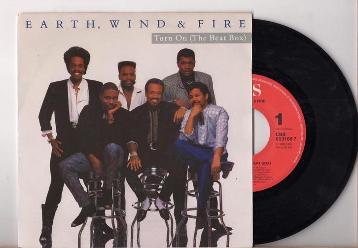 Earth, Wind & Fire – Turn On (The Beat Box) / (Instrume..., Cd's en Dvd's, Vinyl Singles, Verzenden