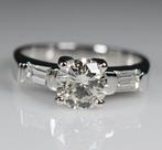 Ring - 14 karaat Witgoud Diamant (Natuurlijk) - Diamant, Nieuw