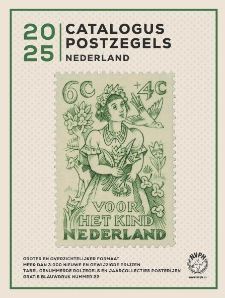 Nieuwe NVPH postzegelcatalogus 2025 GRATIS BLAUWDRUK 22, Postzegels en Munten, Postzegels | Nederland, Postfris, Ophalen of Verzenden