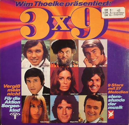 Wim Thoelke Pr?sentiert 3x9 - 9 Stars Mit 27 Melodien, Cd's en Dvd's, Vinyl | Verzamelalbums, Verzenden