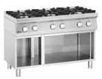 Bartscher Gasfornuis 70060 | 6 Kookpitten | 44.1 kW | 1200x7, Ophalen of Verzenden, Nieuw in verpakking