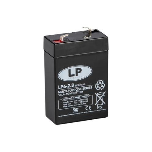 Landport (LP) VRLA-LP accu 6 volt 2,8 ah LP6-2,8, Computers en Software, Noodvoedingen (UPS), Nieuw, Ophalen of Verzenden