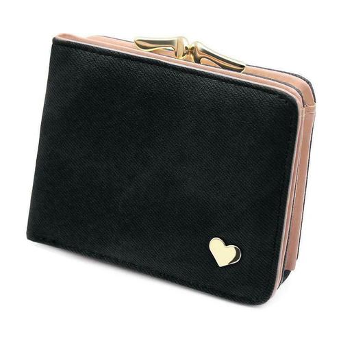 ZILOU Billfold Portemonnee Zwart [TIP!], Sieraden, Tassen en Uiterlijk, Portemonnees, Zwart, Nieuw, Overige merken, Met knipsluiting